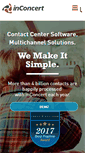 Mobile Screenshot of inconcertcc.com